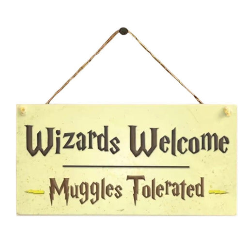 Wizards Welcome Sign | British Store Online | The Great British Shop