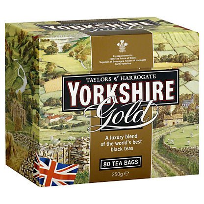 Yorkshire Tea Gold - 80 Teabags | British Store Online | The Great British Shop
